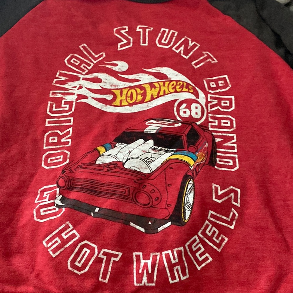 Hot wheels fleece long sleeve